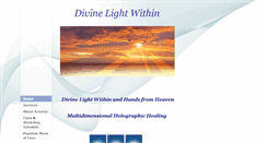Desktop Screenshot of divinelightwithin.com